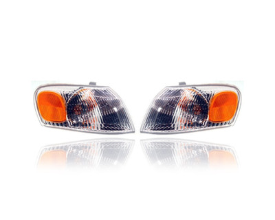 Cornering Light Assembly - Compatible/Replacement for '98-00 Toyota Corolla - Pair, Left Driver + Right Passenger Set - 8151002040, 8152002040 CAPA Cornering Light Assembly - Compatible/Replacement for '98-00 Toyota Corolla - Pair, Left Driver + Right Passenger Set - 8151002040, 8152002040 CAPA