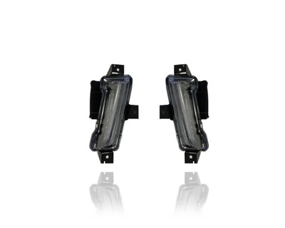 Daytime Running Light - Compatible/Replacement for '16-18 Chevrolet Camaro Coupe/Convertible 1LT/2LT, 19-23 Camaro Convertible ZL1 - HID - Pair, Left Driver Right Passenger Set 84341736, 84341735 CAPA Daytime Running Light - Compatible/Replacement for '16-18 Chevrolet Camaro Coupe/Convertible 1LT/2LT, 19-23 Camaro Convertible ZL1 - HID - Pair, Left Driver Right Passenger Set 84341736, 84341735 CAPA