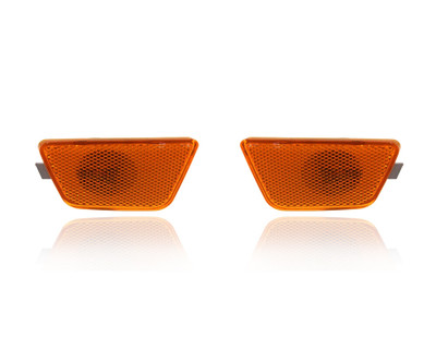 Side Marker Light Assembly For 11-16 Chevrolet Cruze 16-16 Cruze Limited - CAPA - Pair, Left Driver + Right Passenger Set - 42334145, 42334144