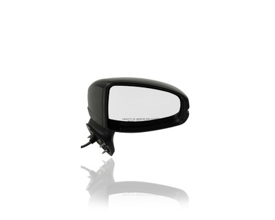 Door Mirror - Compatible/Replacement for '15-20 Honda Fit LX/Sport - Powered, Non-Heated, Without Signal Lamp, With Cover, Unpainted - Right Hand - Passenger - 76208T5RA01