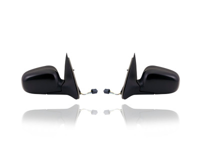 Door Mirror - Compatible/Replacement for '98-01 Ford Crown Victoria Grand Marquis - Powered, Black - Pair, Left Driver + Right Passenger Set - 6W7Z17682AA, 6W7Z17683AA Door Mirror - Compatible/Replacement for '98-01 Ford Crown Victoria Grand Marquis - Powered, Black - Pair, Left Driver + Right Passenger Set - 6W7Z17682AA, 6W7Z17683AA