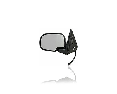 Door Mirror - Compatible/Replacement for '99-07 Chevrolet Silverado/GMC Sierra - Powered, Heated, Without Signal & Puddle Lamp, Textured - Left Hand - Driver - GM1320250