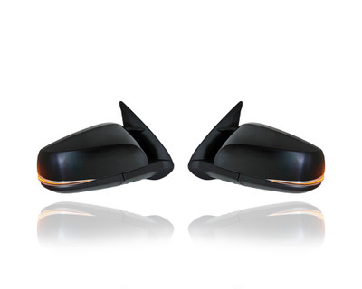 Door Mirror - Compatible/Replacement for '16-21 Toyota Tacoma TRD Sport/Offroad/Pro - Powered, Heated, With Signal & Blind Spot, Unpainted Cover - Pair, Left + Right Set - 8791004240, 8794004250 Door Mirror - Compatible/Replacement for '16-21 Toyota Tacoma TRD Sport/Offroad/Pro - Powered, Heated, With Signal & Blind Spot, Unpainted Cover - Pair, Left + Right Set - 8791004240, 8794004250