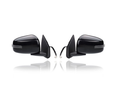 Door Mirror - Compatible/Replacement for '15-17 Mitsubishi Lancer, 15-15 Evolution, 15-17 Lancer-Sportback - Powered, Heated, With Cover - Pair, Left Driver + Right Passenger Set - 7632C368, 7632C367 Door Mirror - Compatible/Replacement for '15-17 Mitsubishi Lancer, 15-15 Evolution, 15-17 Lancer-Sportback - Powered, Heated, With Cover - Pair, Left Driver + Right Passenger Set - 7632C368, 7632C367