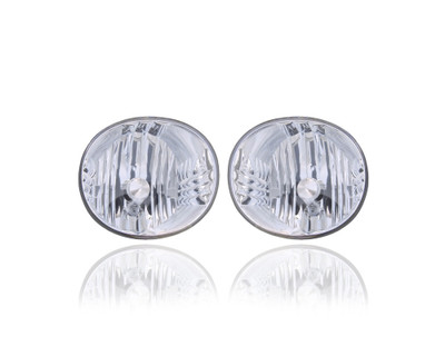 Fog Light - Compatible/Replacement for '04-05 Toyota RAV4, 05-07 Avalon/ES300/ES330, 06-09 4Runner - Pair, Left Driver + Right Passenger Set - 8121142061, 8122142061 CAPA