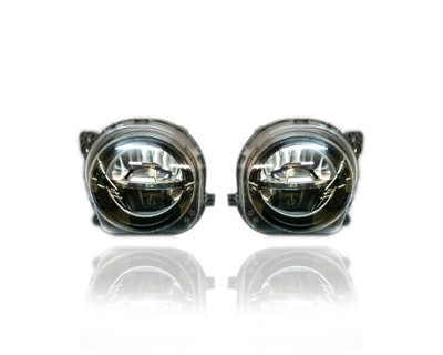 Fog Light Assembly - Compatible/Replacement for '14-16 BMW 5-Series Sedan/Hybrid - Without Night-Vision - Pair, Left Driver + Right Passenger Set - 63177311294, 63177311293 CAPA