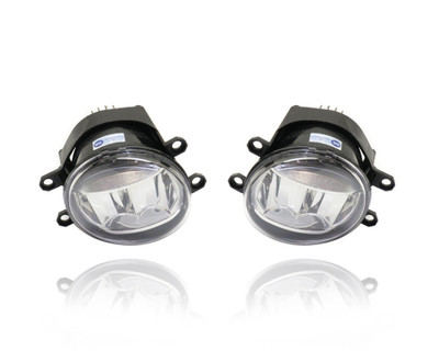 Fog Light Assembly - Compatible/Replacement for '14-17 Lexus CT200h, 13-18 ES350/ES300h/GS450h, 13-20 GS200T/300/350, 15-16 IS200T/250/300 - LED - Pair, Left + Right Set - 812100E050, 812200E030 CAPA