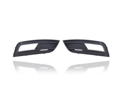 Fog Light Cover - Compatible/Replacement for '13-16 Audi A4 Sedan/Wagon Without Adaptive Cruise Control Or S-Line Package - Pair, Left Driver + Right Passenger Set - 8K0807682K01C, 8K0807681K01C Fog Light Cover - Compatible/Replacement for '13-16 Audi A4 Sedan/Wagon Without Adaptive Cruise Control Or S-Line Package - Pair, Left Driver + Right Passenger Set - 8K0807682K01C, 8K0807681K01C