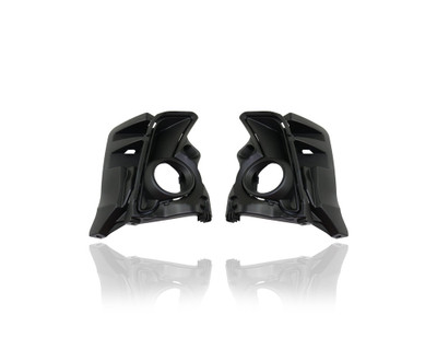 Fog Light Cover - Compatible/Replacement for '17-19 Toyota Highlander/Hybrid LE Plus/XLE/SE/Limited - With Fog Lamp Hole, Textured Black - Pair, Left + Right Set - 520300E030, 520400E030 Fog Light Cover - Compatible/Replacement for '17-19 Toyota Highlander/Hybrid LE Plus/XLE/SE/Limited - With Fog Lamp Hole, Textured Black - Pair, Left + Right Set - 520300E030, 520400E030