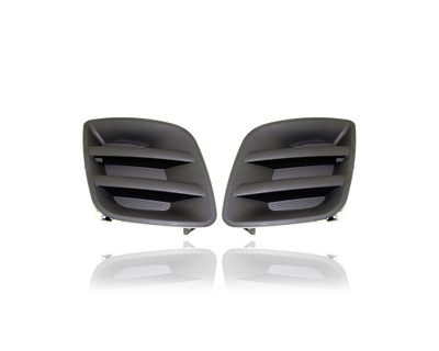 Fog Light Cover - Compatible/Replacement for '09-12 Toyota RAV4 Base - Without Fog Lamp Hole, Textured Black - Pair, Left Driver + Right Passenger Set - 521270R020, 521280R020 Fog Light Cover - Compatible/Replacement for '09-12 Toyota RAV4 Base - Without Fog Lamp Hole, Textured Black - Pair, Left Driver + Right Passenger Set - 521270R020, 521280R020