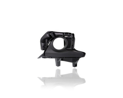 Fog Light Cover - Compatible/Replacement for '14-16 Toyota Highlander/Hybrid LE Plus/XLE-Only - With Fog Lamp Hole, Without Daytime Running Light - Right Hand - Passenger - 520300E020