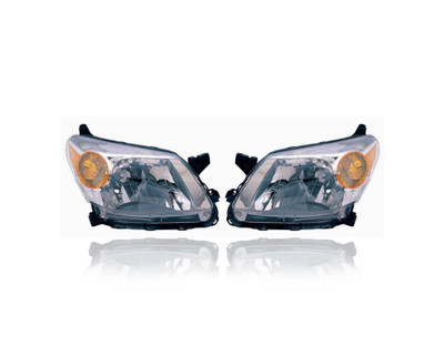 Headlight - Compatible/Replacement for '13-14 Scion xD - Pair, Left Driver + Right Passenger Set - 8113052G30, 8117052G30 CAPA Headlight - Compatible/Replacement for '13-14 Scion xD - Pair, Left Driver + Right Passenger Set - 8113052G30, 8117052G30 CAPA
