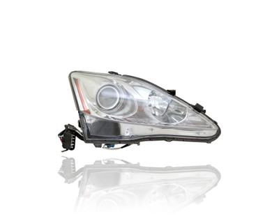 Headlight - Compatible/Replacement for '09-10 Lexus IS250/350 - Halogen - Right Hand - Passenger - 8113053400 CAPA