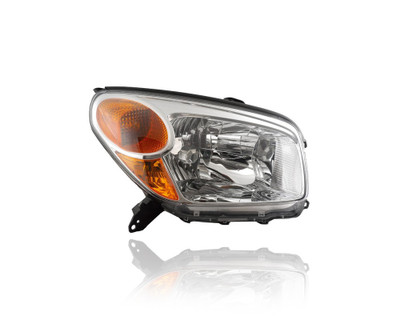 Headlight - Compatible/Replacement for '04-05 Toyota RAV4 - Halogen - Right Hand - Passenger - 8110542280 Headlight - Compatible/Replacement for '04-05 Toyota RAV4 - Halogen - Right Hand - Passenger - 8110542280