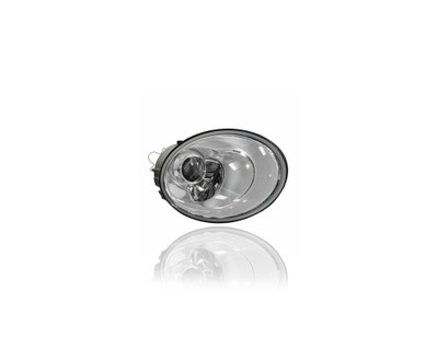 Headlight Assembly - Compatible/Replacement for '06-10 VW Volkswagen New Beetle - Halogen - Right Hand - Passenger - 1C0941030N Headlight Assembly - Compatible/Replacement for '06-10 VW Volkswagen New Beetle - Halogen - Right Hand - Passenger - 1C0941030N