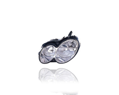 Headlight Assembly - Compatible/Replacement for '03-06 Mercedes-Benz CLK-55/320/350/500, 05-06 C55-Sedan - Halogen - Left Hand - Driver - 2098200561 CAPA
