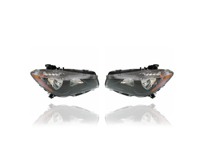 Headlight Assembly - Compatible/Replacement for '14-19 Mercedes-Benz CLA250/45-AMG - Halogen - Pair, Left Driver + Right Passenger Set - 1178204561, 1178200261 Headlight Assembly - Compatible/Replacement for '14-19 Mercedes-Benz CLA250/45-AMG - Halogen - Pair, Left Driver + Right Passenger Set - 1178204561, 1178200261
