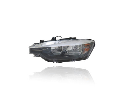 Headlight Assembly - Compatible/Replacement for '16-18 BMW 3-Series/Hybrid/320i/328d/330i/340i Sedan/Wagon - Halogen - Left Hand - Driver - 63117365599 CAPA Headlight Assembly - Compatible/Replacement for '16-18 BMW 3-Series/Hybrid/320i/328d/330i/340i Sedan/Wagon - Halogen - Left Hand - Driver - 63117365599 CAPA