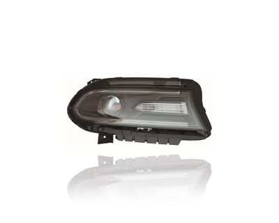 Headlight Assembly - Compatible/Replacement for '15-18 Dodge Charger SXT/RT/Roadtrack/Scatpack/SRT/Hellcat-Only - HID - Right Hand - Passenger - 68214398AG CAPA