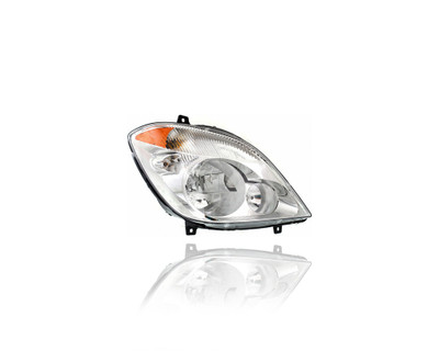 Headlight Assembly - Compatible/Replacement for '10-13 Mercedes-Benz Sprinter Van - Halogen Chrome - Right Hand - Passenger - 9068201661 CAPA Headlight Assembly - Compatible/Replacement for '10-13 Mercedes-Benz Sprinter Van - Halogen Chrome - Right Hand - Passenger - 9068201661 CAPA