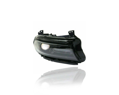 Headlight Assembly - Compatible/Replacement for '16-17 Dodge Charger SE/SXT/RT/Roadtrack/Scatpack-Only - Halogen With LED Daytime Running Light - Right Hand - Passenger - 68294430AG CAPA