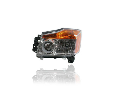 Headlight Assembly - Compatible/Replacement for '08-15 Nissan Titan - Left Hand - Driver - 260609FF0A Headlight Assembly - Compatible/Replacement for '08-15 Nissan Titan - Left Hand - Driver - 260609FF0A
