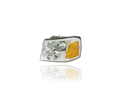 Headlight Assembly - Compatible/Replacement for '02-09 GMC Envoy - Left Hand - Driver - 15866071