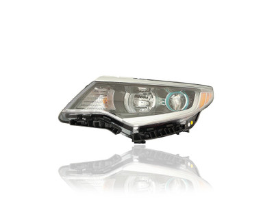 Headlight Assembly - Compatible/Replacement for '17-20 Kia Optima Hybrid - Halogen Without LED Daytime Running Light - Left Hand - Driver - 92101A8060 Headlight Assembly - Compatible/Replacement for '17-20 Kia Optima Hybrid - Halogen Without LED Daytime Running Light - Left Hand - Driver - 92101A8060