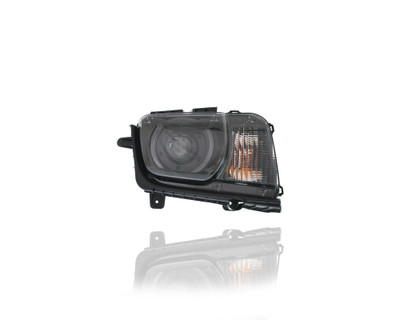 Headlight Assembly - Compatible/Replacement for '10-13 Chevrolet Camaro Coupe/Convertible-1LT/2LT/1SS/2SS, 14-15 Camaro-ZL1 - HID Without Leveling System - Right Hand - Passenger - 22959920