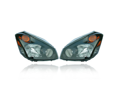 Headlight Assembly - Compatible/Replacement for '04-09 Nissan Quest - Pair, Left Driver + Right Passenger Set - 260105Z026, 260605Z026 Headlight Assembly - Compatible/Replacement for '04-09 Nissan Quest - Pair, Left Driver + Right Passenger Set - 260105Z026, 260605Z026