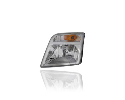 Headlight Assembly - Compatible/Replacement for '10-13 Ford Transit Connect - Left Hand - Driver - 9T1Z13008C