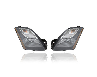 Headlight Assembly - Compatible/Replacement for '10-12 Nissan Sentra SR/SE-R/Spec V - Black Interior - Pair, Left Driver + Right Passenger Set - 26010ZT50B, 26060ZT50B Headlight Assembly - Compatible/Replacement for '10-12 Nissan Sentra SR/SE-R/Spec V - Black Interior - Pair, Left Driver + Right Passenger Set - 26010ZT50B, 26060ZT50B