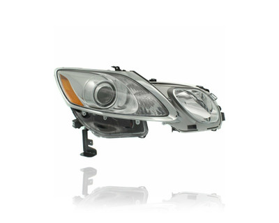 Headlight Assembly - Compatible/Replacement for '07-11 Lexus GS350/GS430/GS460 - HID/Xenon Without Head Lamp Washer & Adaptive System - Right Hand - Passenger - 8114030B61