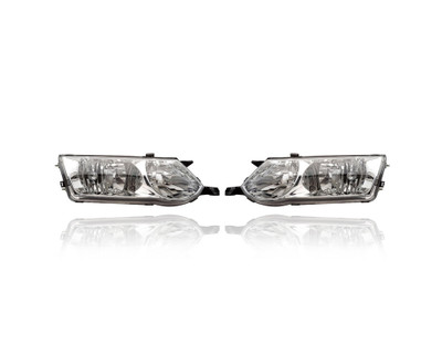 Headlight Assembly - Compatible/Replacement for '02-03 Toyota Solara - Pair, Left Driver + Right Passenger Set - 81110AA050, 81150AA050 Headlight Assembly - Compatible/Replacement for '02-03 Toyota Solara - Pair, Left Driver + Right Passenger Set - 81110AA050, 81150AA050