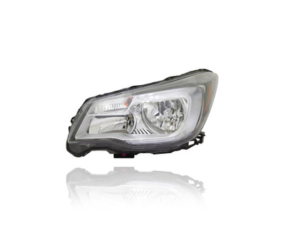 Headlight Assembly - Compatible/Replacement for '17-18 Subaru Forester - Halogen - Left Hand - Driver - 84001SG291