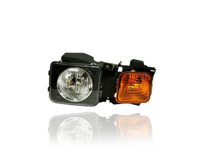 Headlight Assembly - Compatible/Replacement for '06-10 Hummer H3, 09-10 H3T - Left Hand - Driver - 15951163