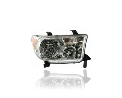Headlight Assembly - Compatible/Replacement for '07-13 Toyota Tundra Without Level Adjuster, 08-17 Sequoia - Right Hand - Passenger - 811100C051 CAPA Headlight Assembly - Compatible/Replacement for '07-13 Toyota Tundra Without Level Adjuster, 08-17 Sequoia - Right Hand - Passenger - 811100C051 CAPA