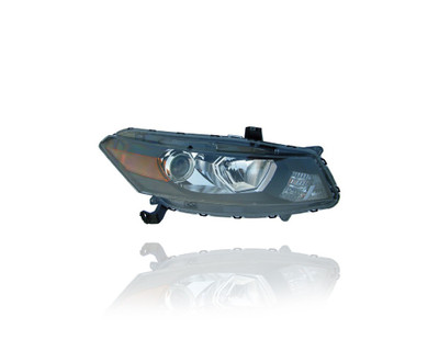 Headlight Assembly - Compatible/Replacement for '08-10 Honda Accord Coupe - Right Hand - Passenger - 33100TE0A01 CAPA