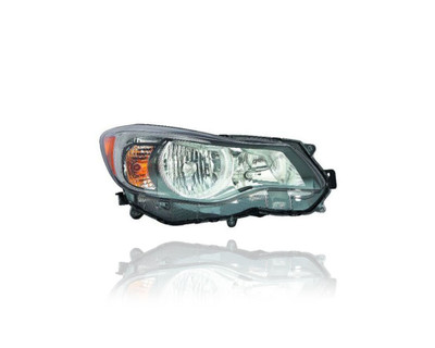 Headlight Assembly - Compatible/Replacement for '15-16 Subaru Impreza Sedan/Wagon - Halogen - Right Hand - Passenger - 84001FJ320 CAPA