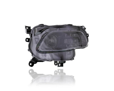Headlight Assembly - Compatible/Replacement for '14-15 Jeep Cherokee, 14-16 Cherokee Trailhawk - Halogen With Black Trim - Right Hand - Passenger - 68102846AE CAPA Headlight Assembly - Compatible/Replacement for '14-15 Jeep Cherokee, 14-16 Cherokee Trailhawk - Halogen With Black Trim - Right Hand - Passenger - 68102846AE CAPA