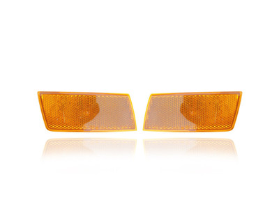 Side Marker Light - Compatible/Replacement for '05-09 Chrysler 300 - Pair, Left Driver + Right Passenger Set - 4805860AA, 4805861AA Side Marker Light - Compatible/Replacement for '05-09 Chrysler 300 - Pair, Left Driver + Right Passenger Set - 4805860AA, 4805861AA