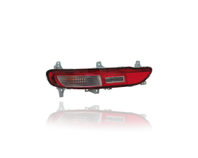 Side Marker Light Assembly - Compatible/Replacement for '17-19 Kia Sportage - Rear On Rear Bumper Cover - Left Hand - Driver - 92405D9200