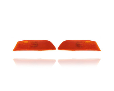 Side Marker Light Assembly - Compatible/Replacement for '03-07 Infiniti G35 Coupe - Front, Amber - Pair, Left Driver + Right Passenger Set - 26180AL520, 26185AM800 Side Marker Light Assembly - Compatible/Replacement for '03-07 Infiniti G35 Coupe - Front, Amber - Pair, Left Driver + Right Passenger Set - 26180AL520, 26185AM800