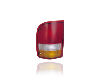 Tail Light - Compatible/Replacement for '93-97 Ford Ranger Pickup - Lens & Housing - Left Hand - Driver - F37Z13405A