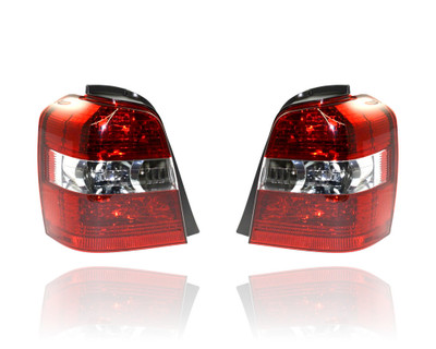 Tail Light - Compatible/Replacement for '04-07 Toyota Highlander - Pair, Left Driver + Right Passenger Set - 8155148090, 8156148090 CAPA Tail Light - Compatible/Replacement for '04-07 Toyota Highlander - Pair, Left Driver + Right Passenger Set - 8155148090, 8156148090 CAPA