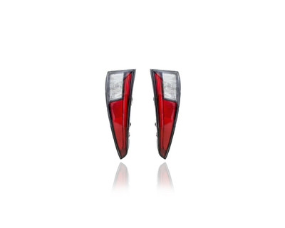 Tail Light - Compatible/Replacement for '16-18 Toyota Prius - Lower On Rear Bumper - Pair, Left Driver + Right Passenger Set - 8158147021, 8159147021 CAPA Tail Light - Compatible/Replacement for '16-18 Toyota Prius - Lower On Rear Bumper - Pair, Left Driver + Right Passenger Set - 8158147021, 8159147021 CAPA