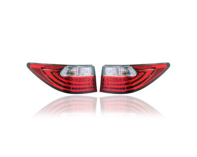Tail Light - Compatible/Replacement for '13-15 Lexus ES300h/ES350 - Outer On Body - Pair, Left Driver + Right Passenger Set - 8155133560, 8156133560 Tail Light - Compatible/Replacement for '13-15 Lexus ES300h/ES350 - Outer On Body - Pair, Left Driver + Right Passenger Set - 8155133560, 8156133560