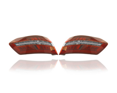 Tail Light Assembly - Compatible/Replacement for '10-13 Mercedes-Benz E-Class Sedan, 13-13 Hybrid - On Quarter - Pair, Left Driver + Right Passenger Set - 2129060858, 2129060758 Tail Light Assembly - Compatible/Replacement for '10-13 Mercedes-Benz E-Class Sedan, 13-13 Hybrid - On Quarter - Pair, Left Driver + Right Passenger Set - 2129060858, 2129060758