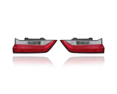Tail Light Assembly - Compatible/Replacement for '17-19 Honda CR-V - Inner On Liftgate - Pair, Left Driver + Right Passenger Set - 34150TLAA01, 34155TLAA01 CAPA Tail Light Assembly - Compatible/Replacement for '17-19 Honda CR-V - Inner On Liftgate - Pair, Left Driver + Right Passenger Set - 34150TLAA01, 34155TLAA01 CAPA