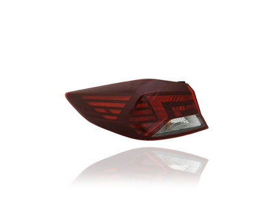 Tail Light Assembly - Compatible/Replacement for '19-20 Hyundai Elantra Sedan SE/SEL/Value/Eco (USA Built) - Outer On Body Halogen - Left Hand - Driver - 92401F3500 Tail Light Assembly - Compatible/Replacement for '19-20 Hyundai Elantra Sedan SE/SEL/Value/Eco (USA Built) - Outer On Body Halogen - Left Hand - Driver - 92401F3500